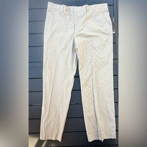 Perry Ellis Classic Fit Khaki Dress Pants Men’s 38x30 Flat Front NWT